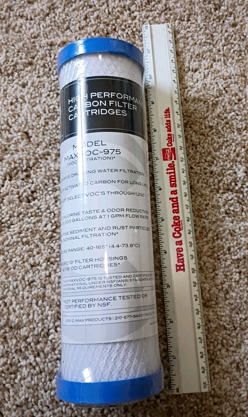 Removes Chlorine, Bad Tastes Odors