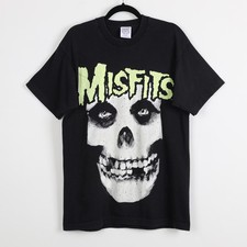 Vintage 90s Misfits Crimson Ghost Skull AOP 20Years Of Terror Tour T-Shirt Large