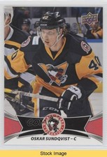 2016-17 Upper Deck AHL SP Red Oskar Sundqvist #140 READ 7l6