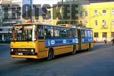 35mm Slide ROMANIA Timisoara Single Decker Trolleybus 003 1990 Original Romanian