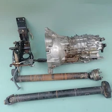 BMW E34 M30 Manual Transmission Gearbox Driveshaft Pedals 5sp 535i 530i