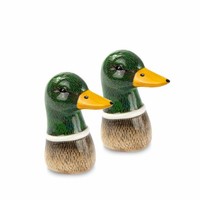 Donkey Products Salz- Und Pfefferstreuer Set Spicy Ducks 2-Tlg., Dolomit, 9 Cm