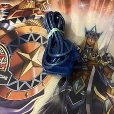 PS2 Mad Catz Controller Extension Cable Extender - Blue 7 Foot