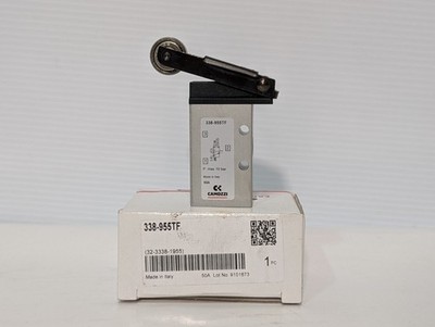 Camozzi 338-955TF 3/2 Way NC Mechanical Actuated Lever Valve, pmax 10 BAR, 50A