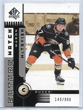 2021/22 UD SP Authentic Retro Future Watch MASON McTAVISH RC /900 ANAHEIM DUCKS