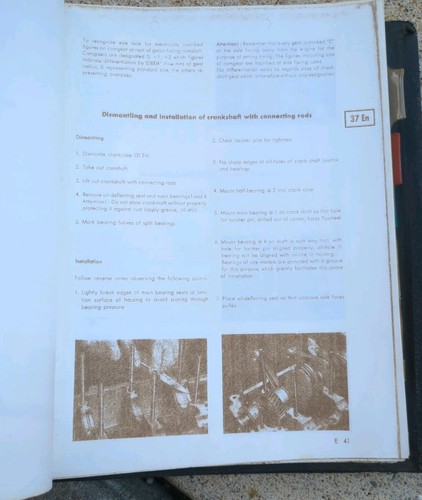 Porsche Type 356 Workshop Manual Book 1954 - Picture 4 of 10