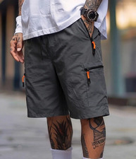 Mens Summer Cargo Shorts Quick Dry Lightweigh...