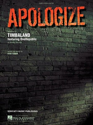 Apologize (Timbaland feat. OneRepublic) Piano Vocal