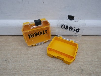 DeWALT 2 x kleine leere Hartschalenbehälter entnommen aus einem DT70804 TSTAK KOFFER