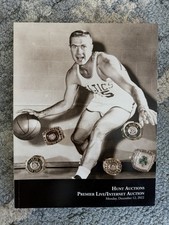 Hunt Auctions Catalog  December 2022 Michael Jordan Tom Heinsohn