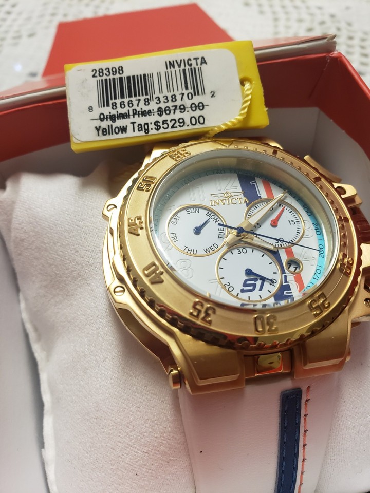 Invicta S1 Rally Race Team Swiss Ronda Z60 Caliber Men's Watch | eBay