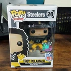 Funko Pop! Football NFL Steelers Troy Polamalu #20 Vinyl w/ Removable Helmet