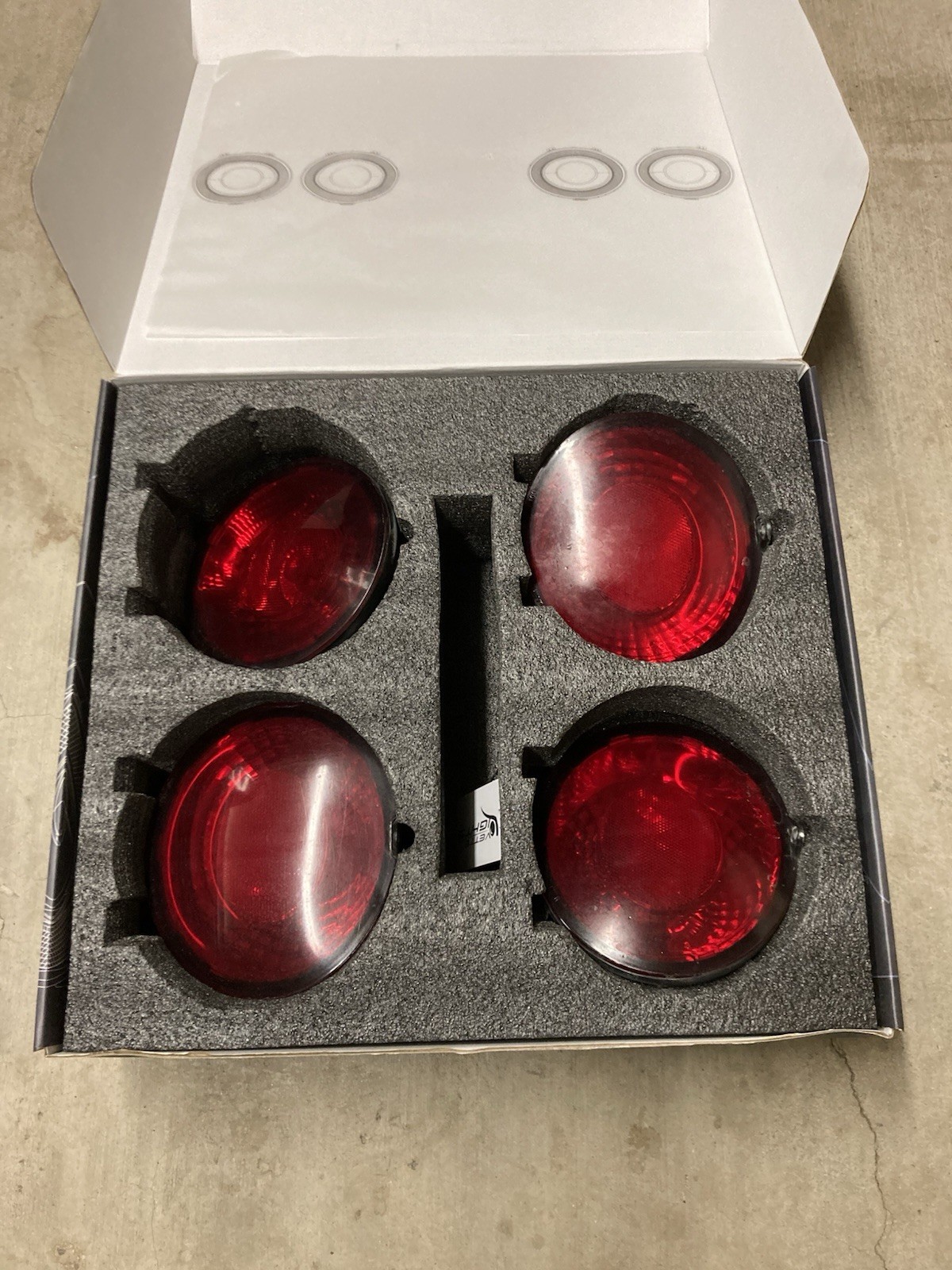05-13 Chevrolet Corvette C6 Rear Left Right Inner Outer Tail Light Assembly OEM