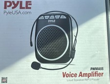 Pyle Compact Voice Amplifier - Portable Waistband PA Speaker with Headset...
