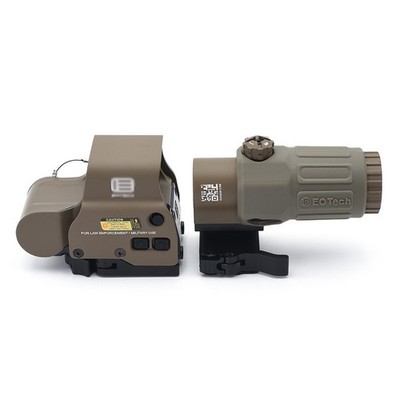 EOTech 558 Tactical Red Green Dot HWS G45 5x Sight Magnifier With