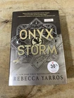 Onyx Storm by Rebecca Yarros (Hardcover) - SPRAYED EDGES