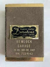 Vintage Duratone Plastic Coated Playing Cards