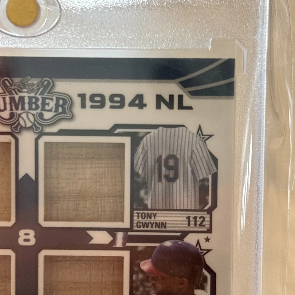 2024 LEAF LUMBER 1994 NL MVP VOTES 8 BATS BAGWELL MADDUX PIAZZA GWYNN BONDS 2/4 - Image 4 of 4