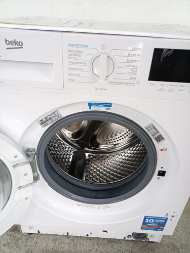 New Graded BEKO WDIK854441 Integrated 8/5 kg Washer Dryer RRP£499 E64 - Picture 10 of 10