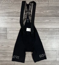 Gore Bike Wear Long Distance Black Cycling Bib Shorts Mens Size XL