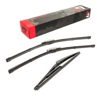 Scheibenwischer Set Vorne Hinten Frontwischer Heckwischer FüR Renault Logan II