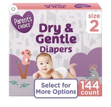 Parent's Choice Dry  Gentle Diapers Size 2