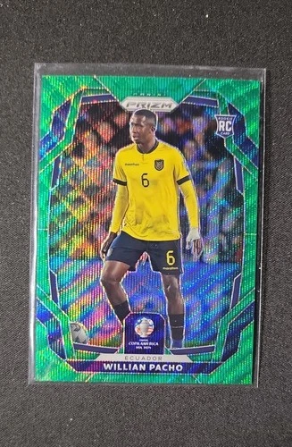 Willian Pacho 2024 Panini Prizm Willian Pacho #68 Green