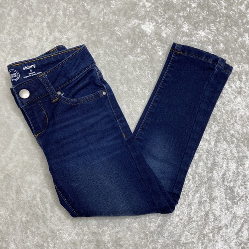 2) 365 Kids Unicorn Stars & Wonder Nation Blue Girls Skinny Pockets Pull On Sz 5 - Picture 2 of 9