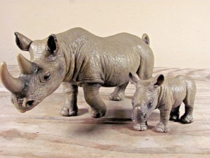 schleich baby rhino