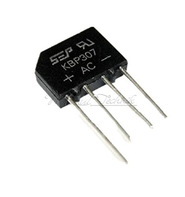 NEW 10/20/50/100PCS KBP307 Rectifier Flat bridge Bridge Rectifier 3A/700V New
