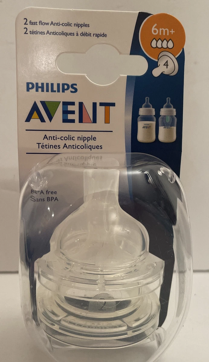 Philips avent on sale bottle nipple 6m+
