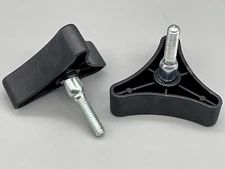 KNOB for WHEEL Assembly, 2 Pack, Rollator Parts for Medline Steel Rolling Walker