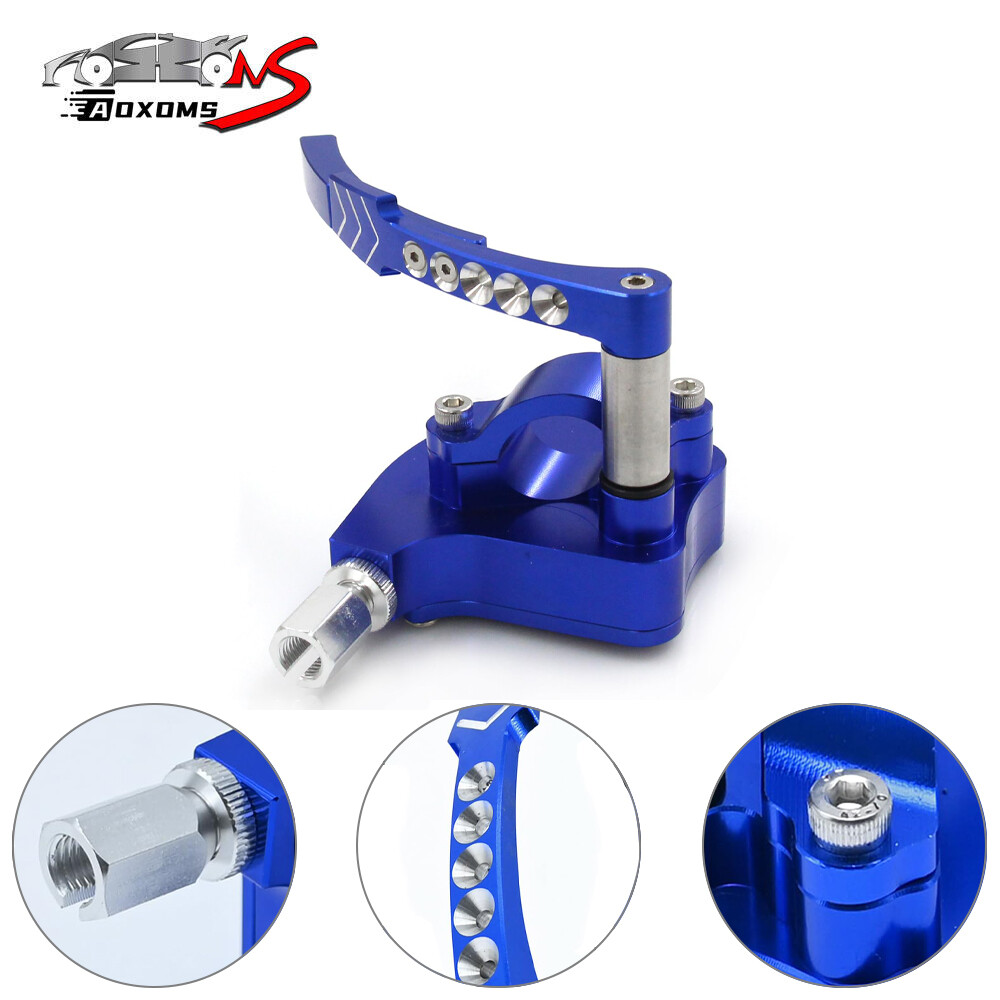 Blue Billet Thumb Throttle Assembly For Yamaha Banshee Yfz Raptor