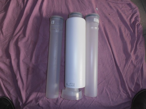 Buderus Abgasrohr konzentrisch Luft/Abgas 3stück 0.5m - Bild 5 von 6