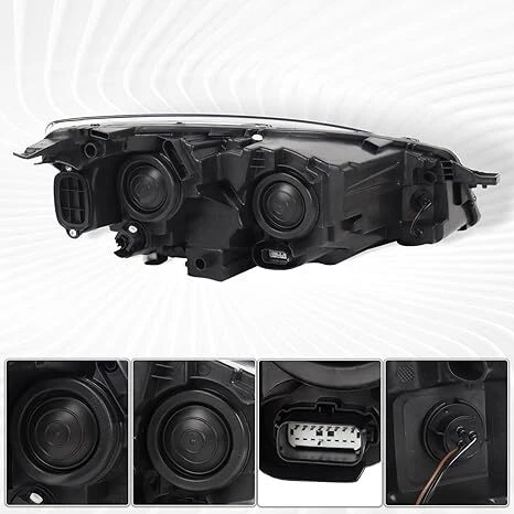 Halogen Headlight with Bulb(s) For Ford Escape 2020 2021 2022 Passenger Side - Picture 7 of 10