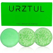 3 PCS Rosemary Biotin Shampoo Bar & Conditioner Set for Thinning Hair,...