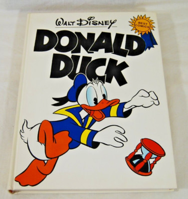 Walt Disney Donald Duck Best Comics Forewordby Carl Barks 1978 Hard Cover Book