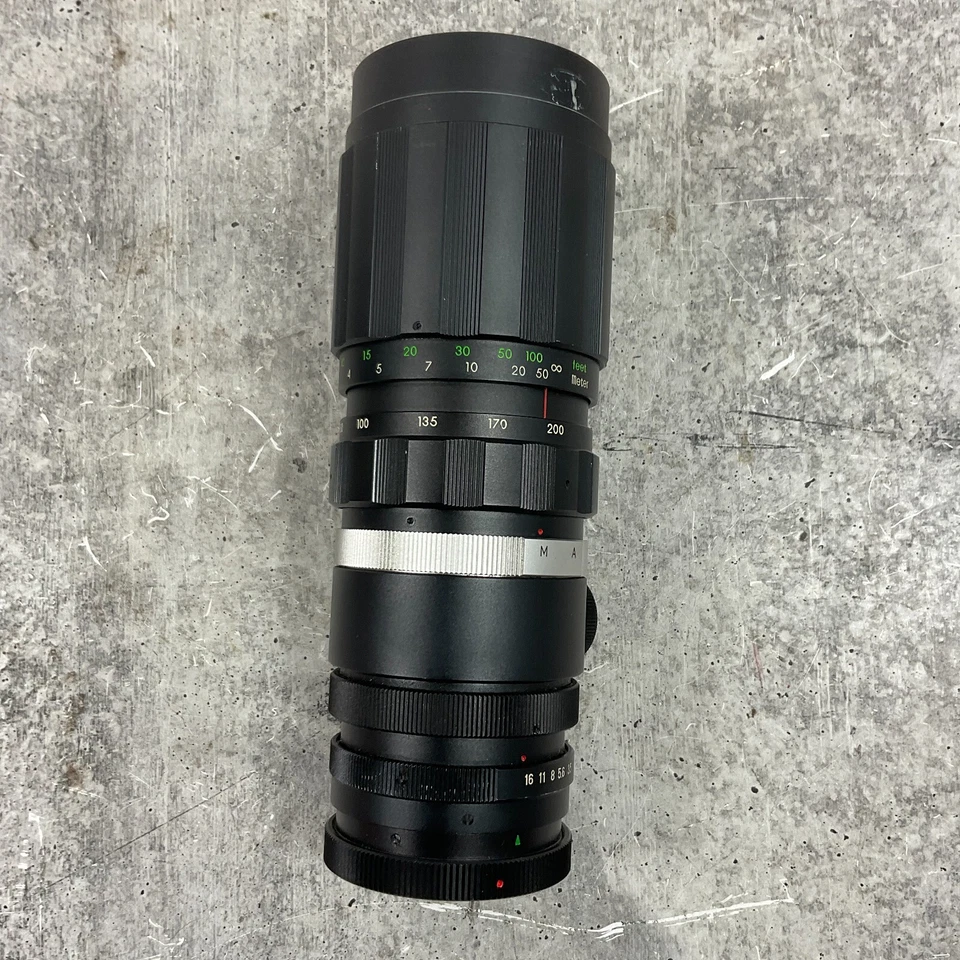 Lente Soligor Zoom 1:3,5 f=80 mm-200 mm No. 6710084 Japón Foto 3 de 4
