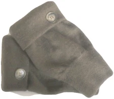 FINGERLESS GLOVES BROWN ONE SIZE S M L OS 100% MERINO WOOL MITTENS HALF FINGER