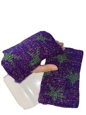 hand Knitted Fingerless Gloves