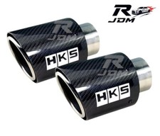 2pcs HKS Carbon Fibre Exhaust …