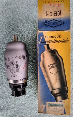 Vintage Elektronenröhre Typus KBC 1 / Fa Telefunken / OS 