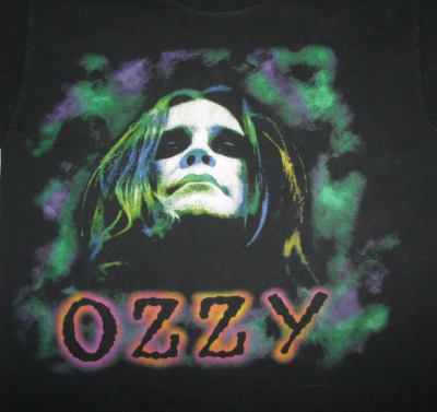 ☆OZZY Osbourne☆90' vintage Tシャツ XL オジー 90年代 OZZY OSBOURNE オジーオズボーン プリントTシャツ メンズ
