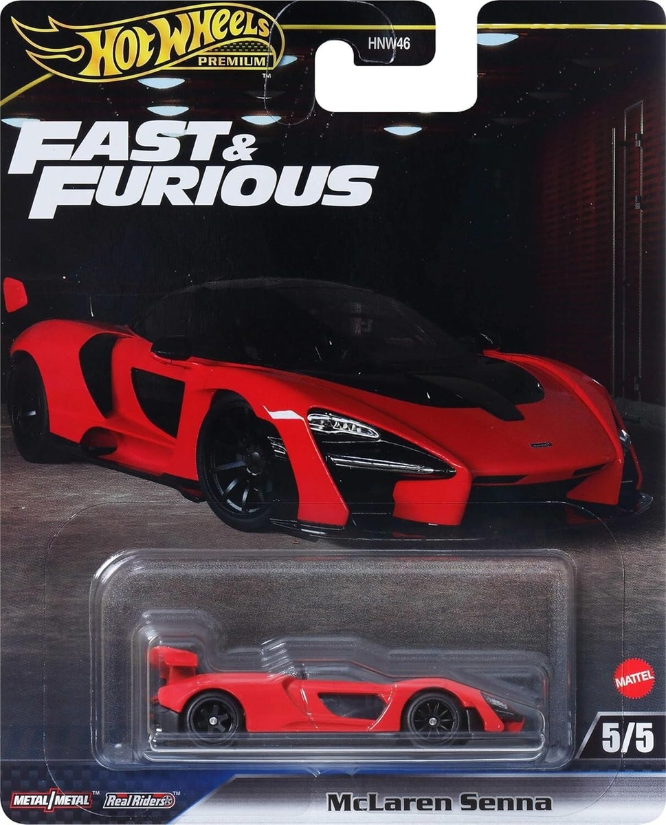Hot Wheels Premium - 2025 Fast & Furious 5/5 McLaren Senna