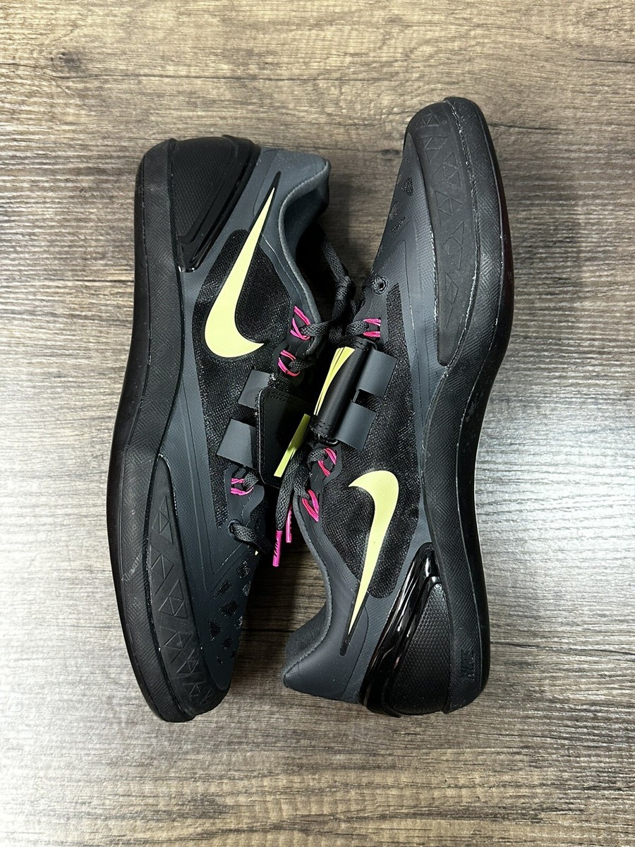 NEW Nike Zoom Rotational 6 Anthracite Fierce Pink 685131-004 Men’s Size 10.5 Size 9 - Nike Zoom Rotational 6 Anthracite Fierce Pink for  main image 2