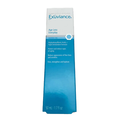 EXUVIANCE Age Less Everyday PHA antiaging Face Moisturizer 1.7oz- Brand New