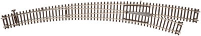 Atlas HO Scale Code 83 Custom Right-Hand Curved Turnout/Switch Model Train Track