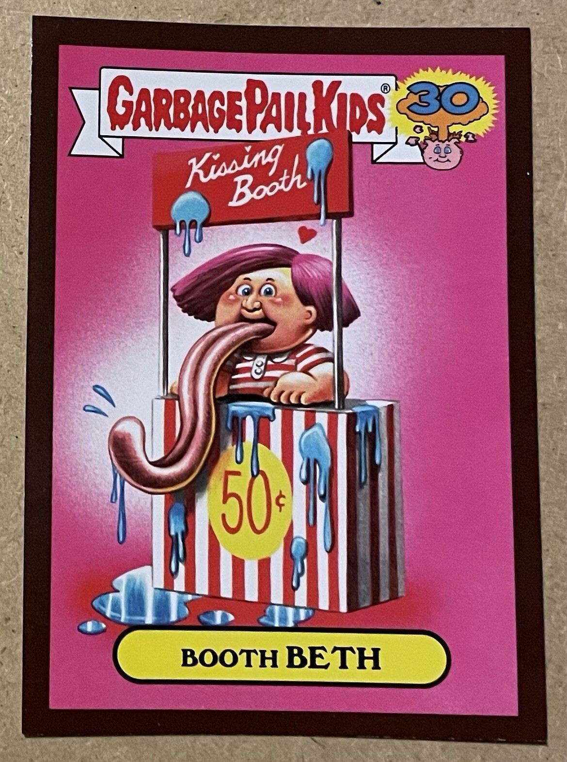 Garbage Paul Kids 30th Anniversary Black Border Parallel 1:4 Packs