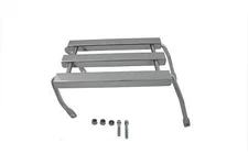 Wyatt Gatling Chrome Retro Luggage Rack fits Harley Davidson