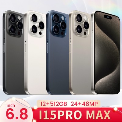 Global Unlocked 6.8'' Smartphone Android13 12GB+512GB Cellphone Dual Sim 10-Core
